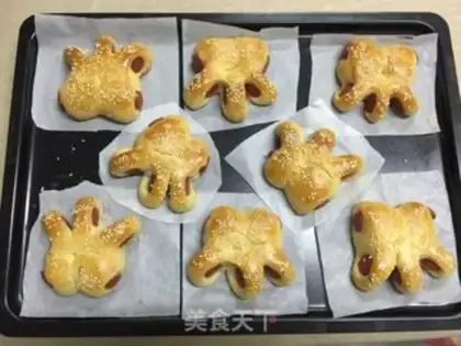 Make Claw bread step 25