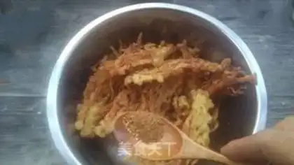 Make Dried golden needle mushrooms step 5