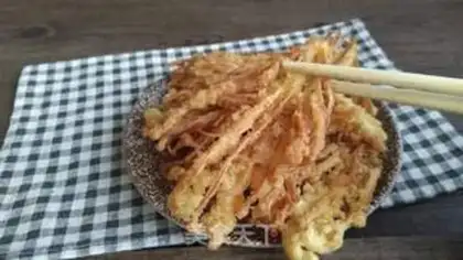 Make Dried golden needle mushrooms step 6