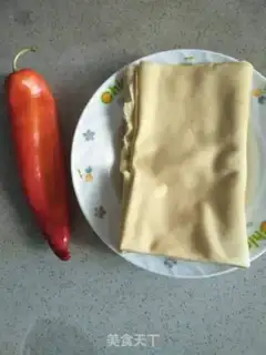 Make Sweet pepper dry tofu step 0