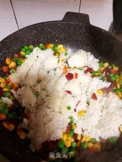 Make Five-colored rice step 2