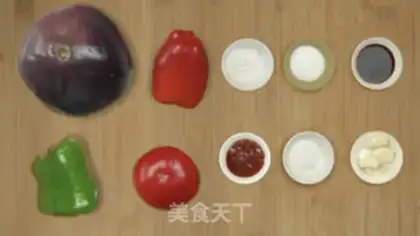 Make Red eggplant step 0