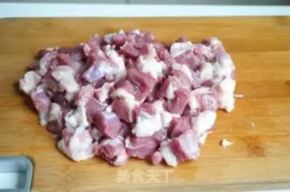 Make Lamb rice step 1