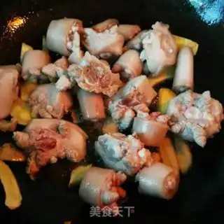 Make Pigtail black beans step 3