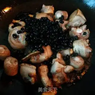 Make Pigtail black beans step 5