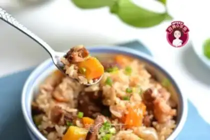 Make Lamb rice step 8