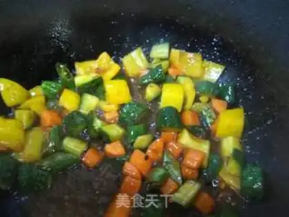 Make Tomato fried vegetables step 4