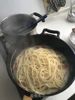 Make Butter chicken pasta step 12