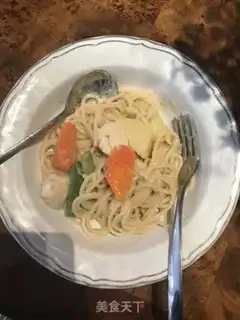 Make Butter chicken pasta step 13