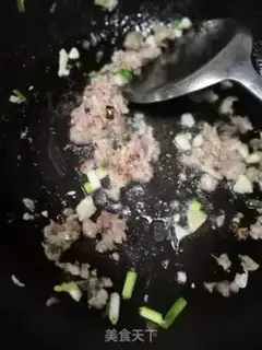 Make Meat and cucumber step 2