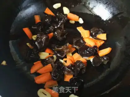 Make Orchid beef sausage step 5