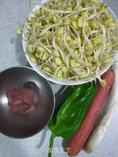 Make Meat bean sprouts step 0