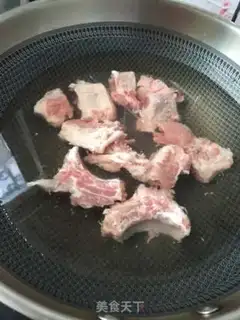 Make Corn lily ribs step 1