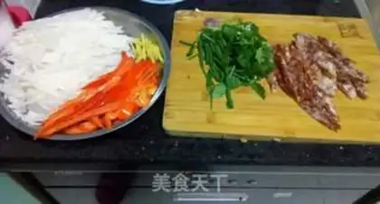 Make The radish sausage step 1