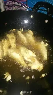 Make Dried yellow fish step 4