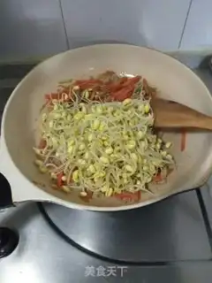 Make Meat bean sprouts step 9
