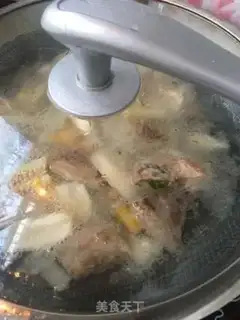 Make Corn lily ribs step 9