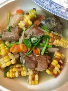 Make Corn lily ribs step 14
