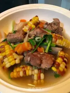 Make Corn lily ribs step 15