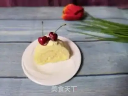 Make Cherry cake rolls step 17