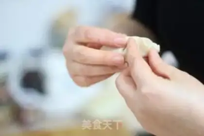 Make Pork and cabbage dumplings step 5