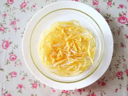 Make Honey tea step 3