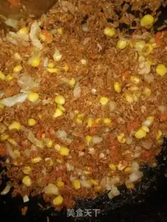 Make Cheese fried rice step 8