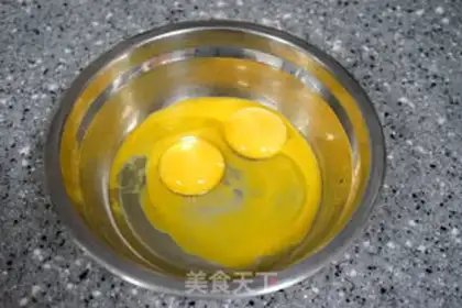 Make Milk and eggs step 1