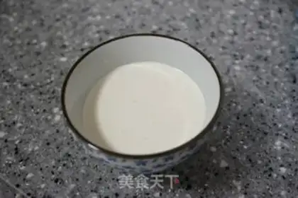 Make Milk and eggs step 4