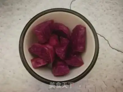 Make The potato pecan soy step 3