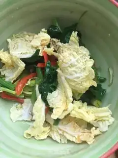 Make Shrimp vegetable salad step 8