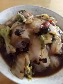 Make Spicy bean cabbage step 5