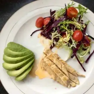 Make Chicken-cooked veggie salad step 15