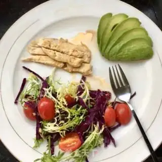 Make Chicken-cooked veggie salad step 16