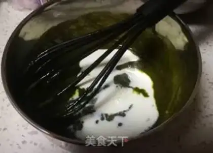 Make Tea mousse cake step 7