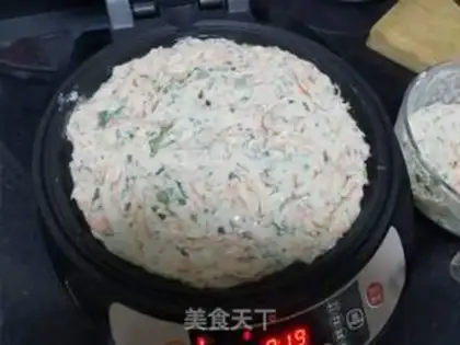 Make Carrot celery pancakes step 2