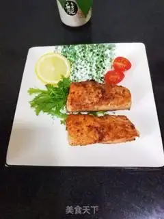 Make Fried salmon step 4