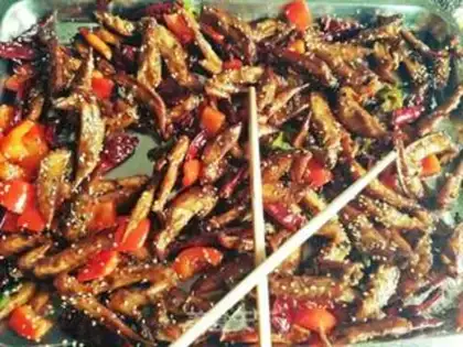 Make Spicy chicks step 7