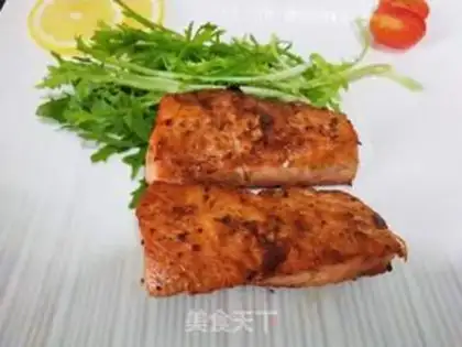 Make Fried salmon step 5