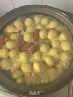 Make Curry eggs step 1