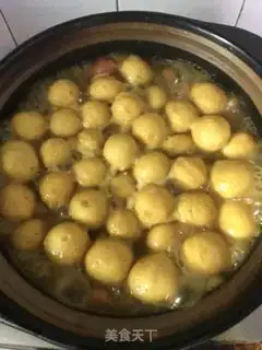 Make Curry eggs step 2