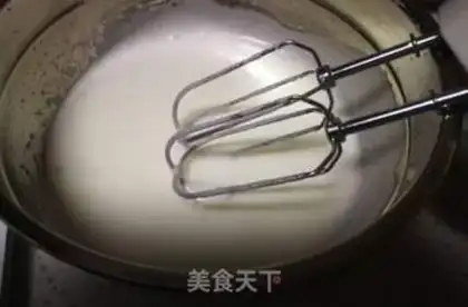 Make Tea mousse cake step 12