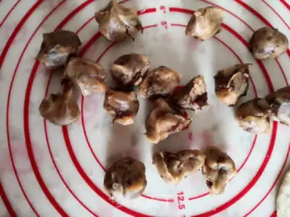 Make Rose buns step 2