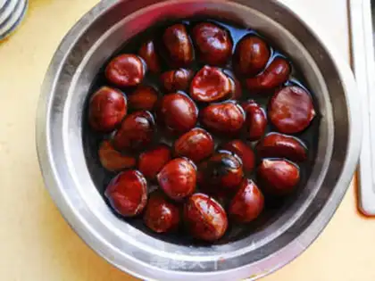 Make Steam chestnut step 0