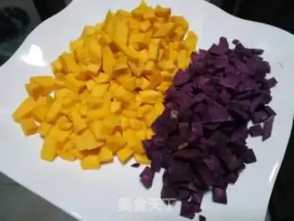 Make Pumpkin potato oatmeal step 1