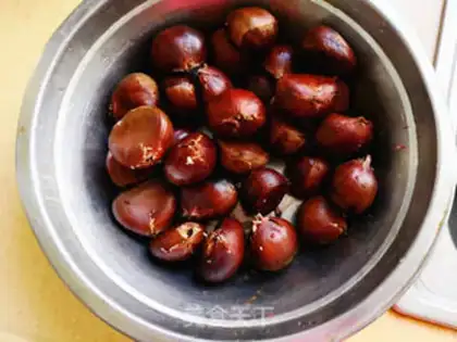 Make Steam chestnut step 1