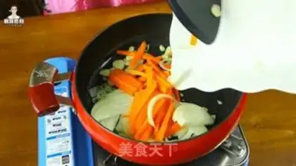 Make Smoked salmon and vegetables step 8