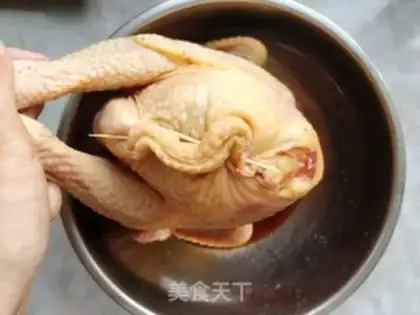 Make Christmas chicken step 5