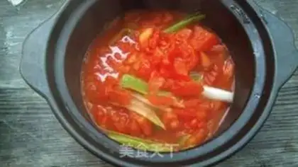 Make Tomato tofu fan step 6