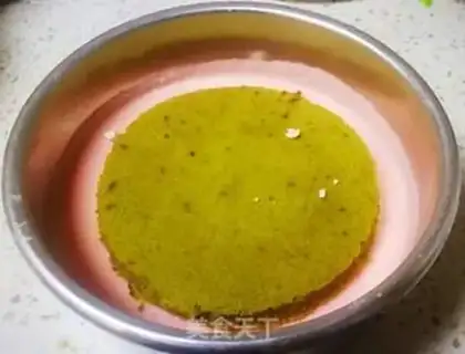 Make Tea mousse cake step 28